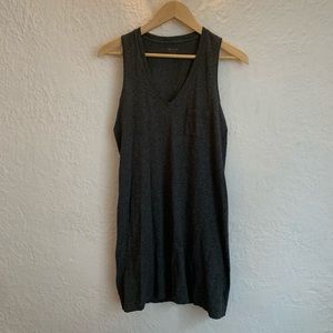 Gray tank dress